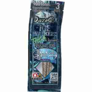 DazedA THCa Diamonds Icewalkerz 3-pk Pre-Rolls 2.25g