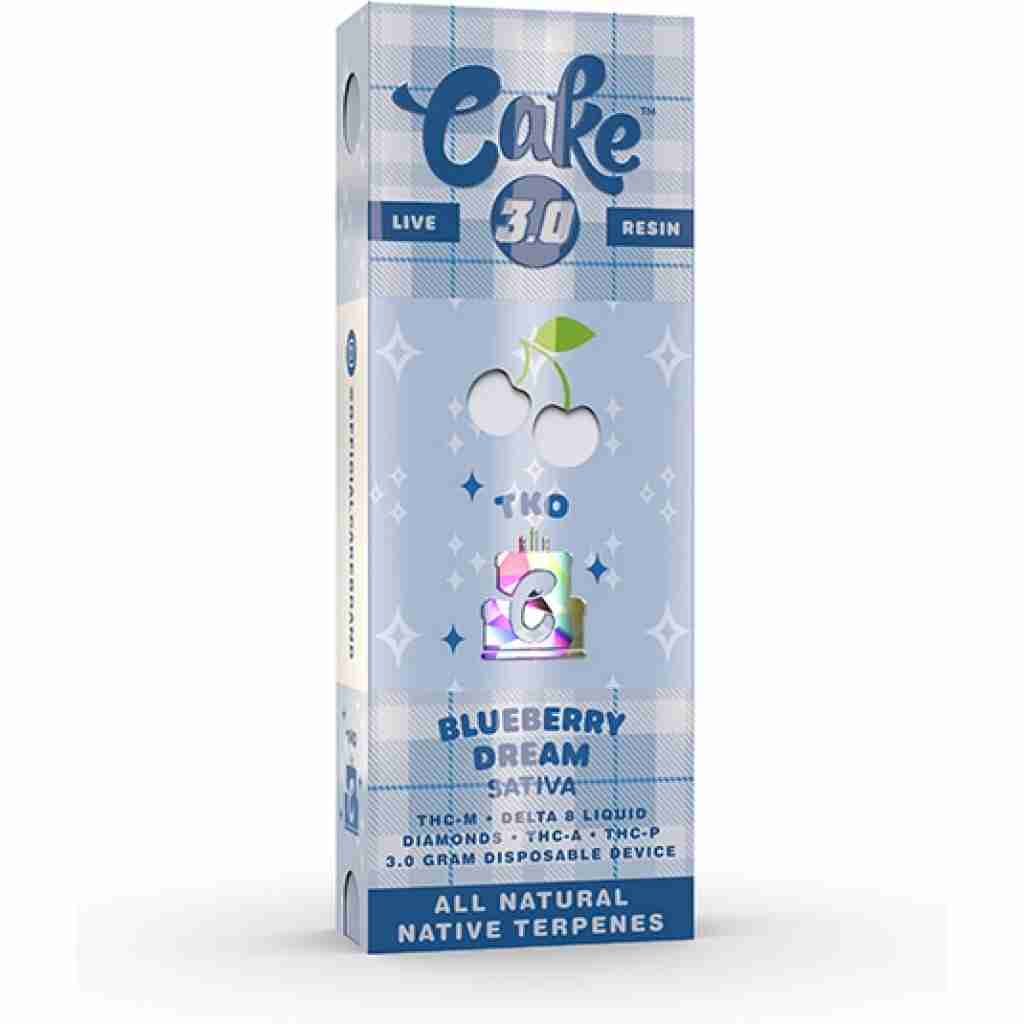 cake tko disposable vape blueberry dream