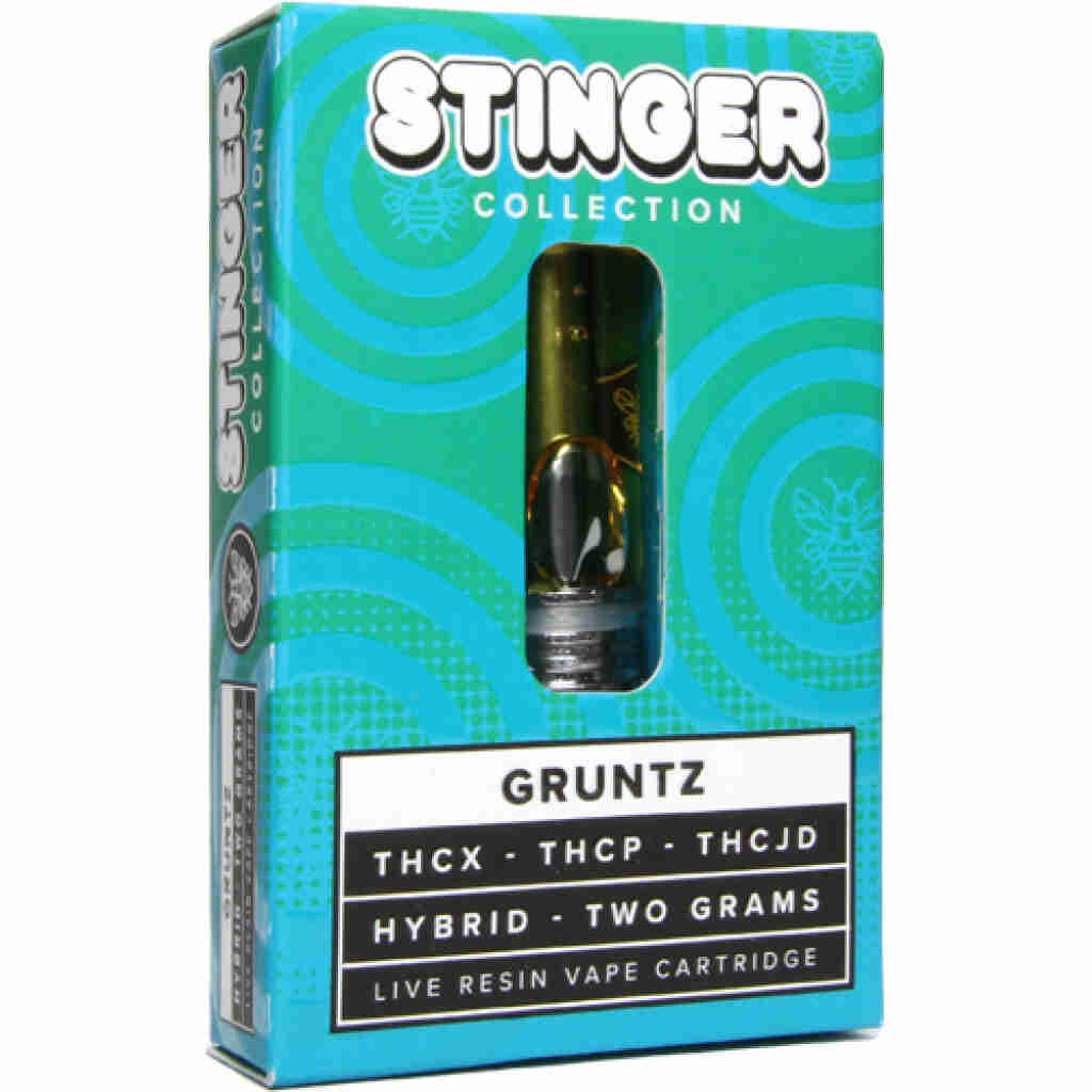 Honeyroot Stinger Collection Vape Cartridges 2g Gruntz