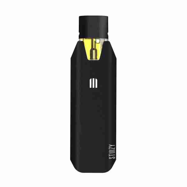 An Official BIIIG STIIIZY Vape Pen & Battery (Advanced) with a yellow lid.