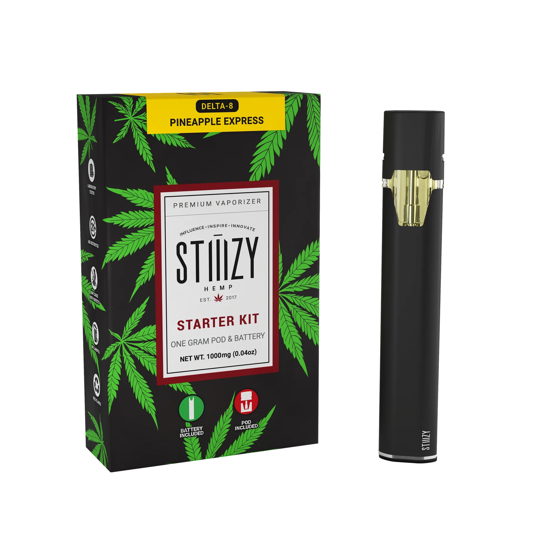 STIIIZY Hemp Original Pods D8 Starter Kit 1g For Sale Online