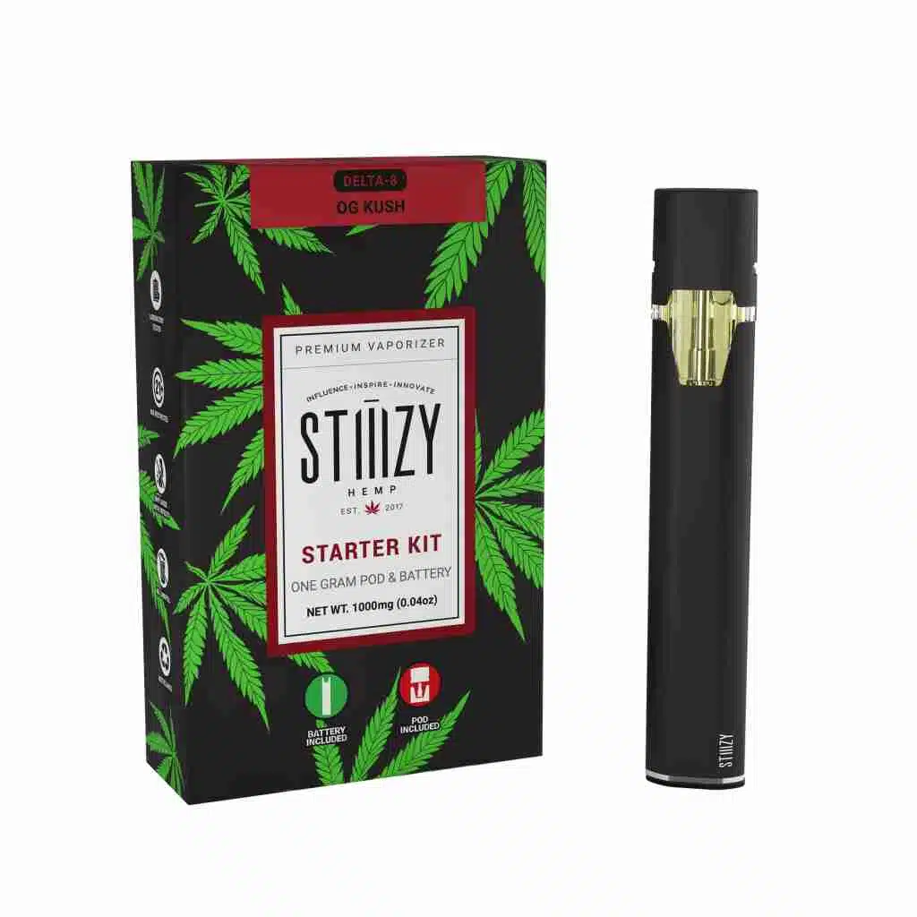 STIIIZY Hemp Original Pods D8 Starter Kit 1g - OG Kush