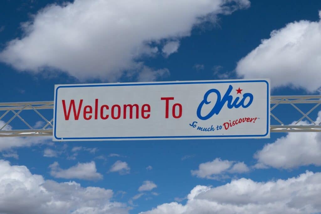 Welcome to Ohio billboard