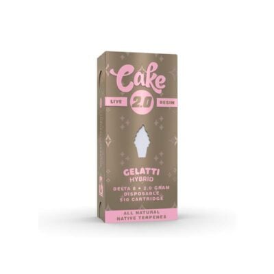 Cake Delta 8 Live Resin 510 Vape Cartridges 2g cake 2.0 delta 8 live resin cartridges 2g gelatti
