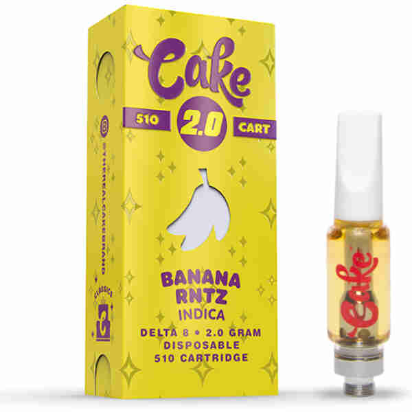 cake 2g D8 cartridge banana rntz