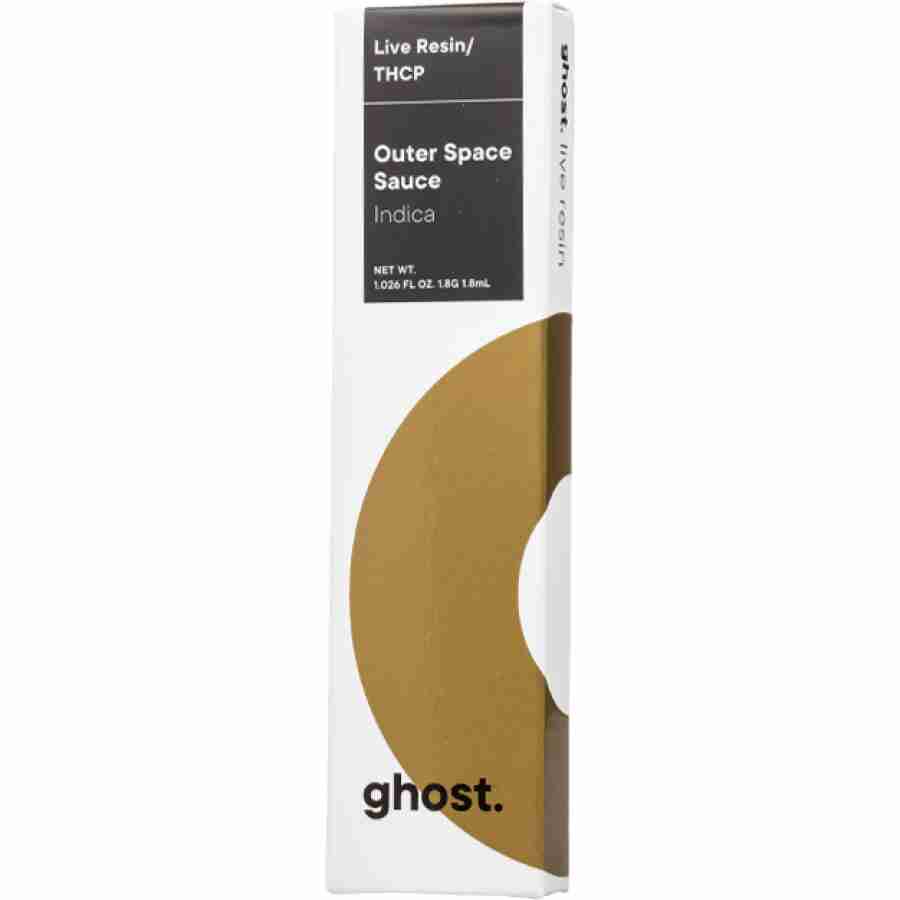 ghost live resin thc p disposable 1.8g outer space sauce