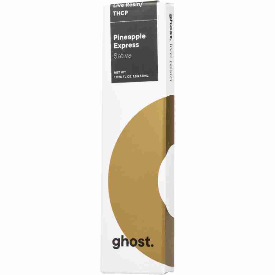 ghost live resin thc p disposable 1.8g pineapple express