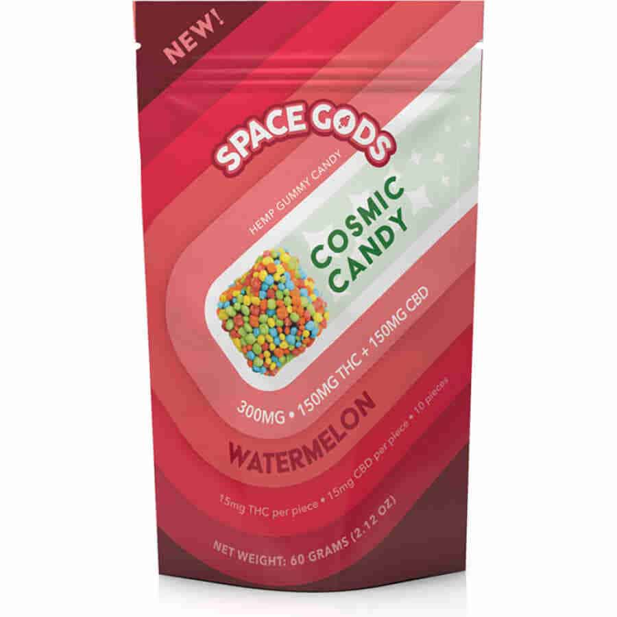 spacegods clusters watermelon 10pc bag