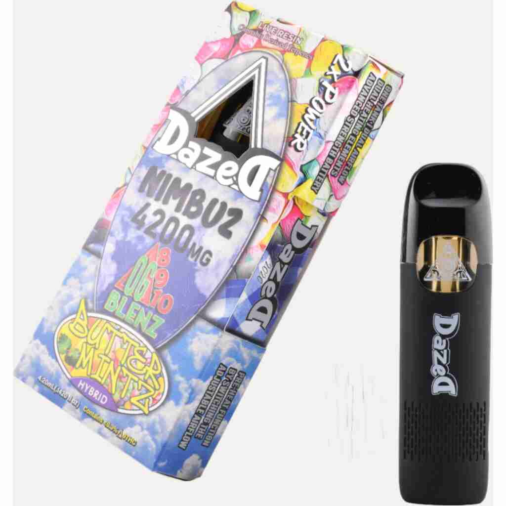 Dazed8 Nimbuz OG Blenz Disposable Vape Pens 4.20gButter Mintz