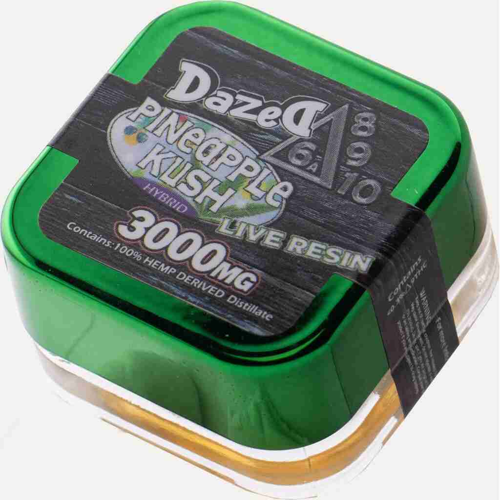 Dazed Delta Blenz Dabs 3g Pineapple Kush