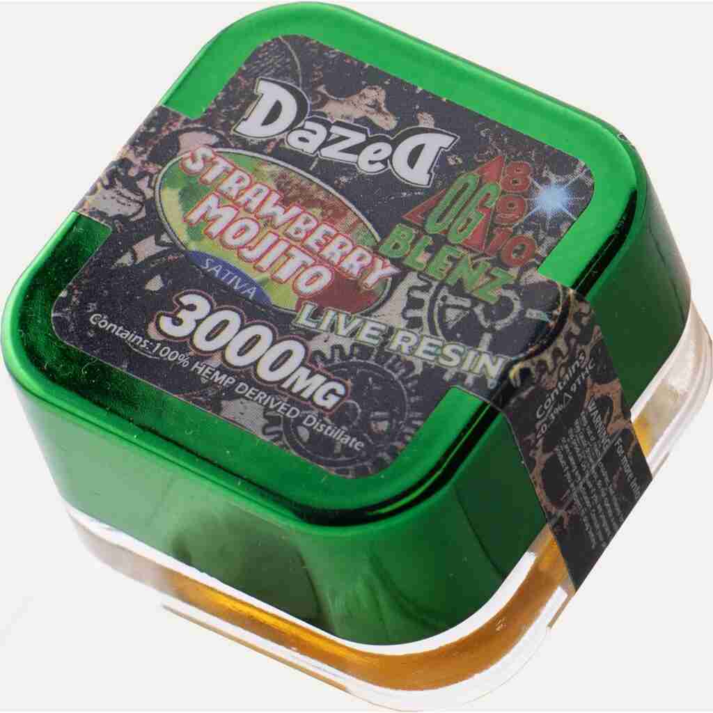Dazed OG Blenz Dabs 3g Strawberry Mojito