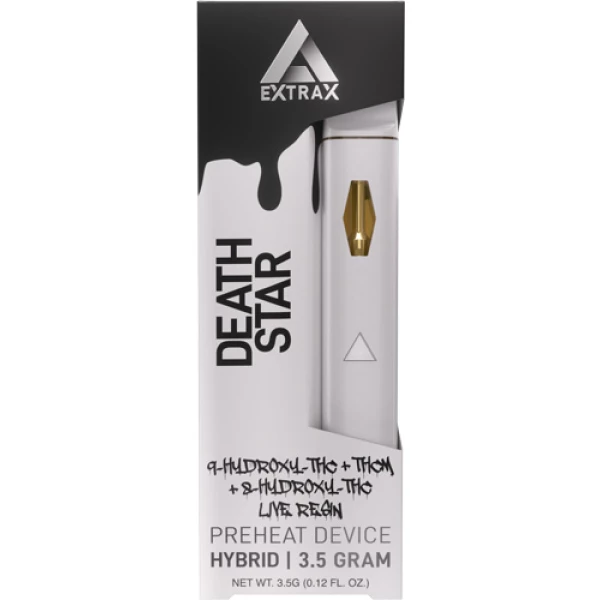 delta extrax splats disposable vape death star