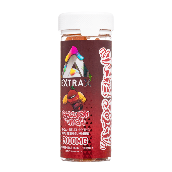 Delta Extrax Adios Blend THCa Gummies 7000mg (20pcs) For Sale