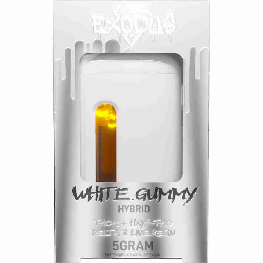 exodus preheat disposable 5g white gummy