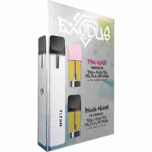 Exodus Titan Device THCa Dual Pod System Complete Kit 4g