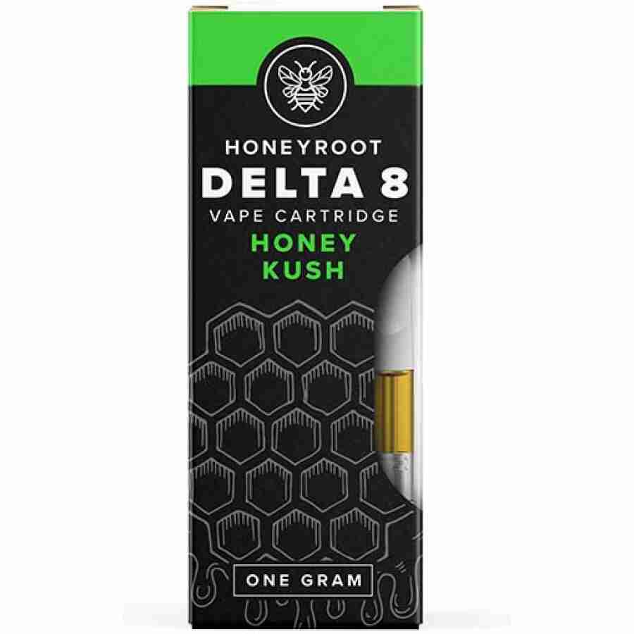 honeyroot wellness d8 cartridge honey kush