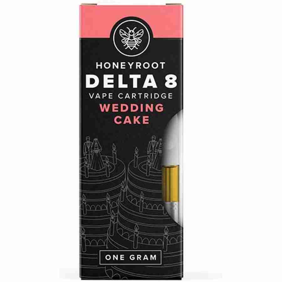 honeyroot wellness d8 cartridge wedding cake