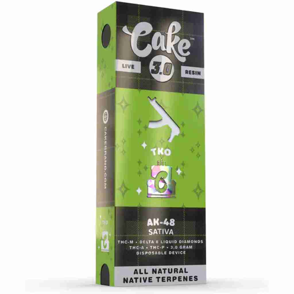 Cake TKO Disposable Vape 3 Grams AK 48