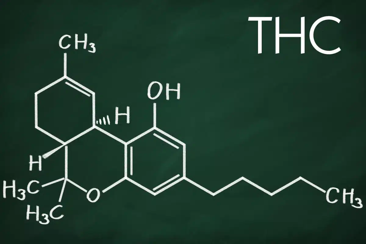 THC chemical structure