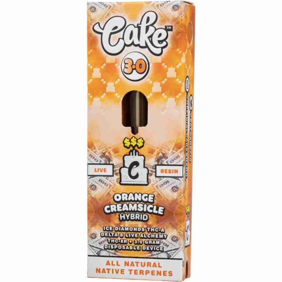 cake moneyline 3.0 orange creamsicle vape