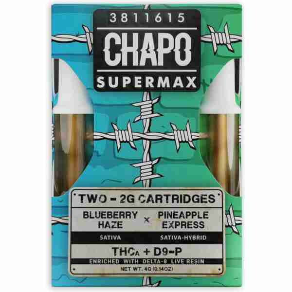 Chapo Extrax Supermax Blend Disposables (5g) (Copy) - blue pineapple.