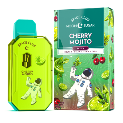 space pods moon sugar disposables cherry mojito