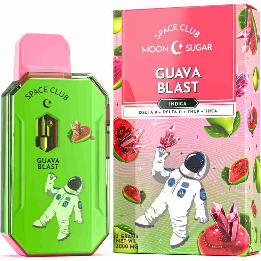 Space Gods Moon Sugar Preheat Disposables (3g) Blast