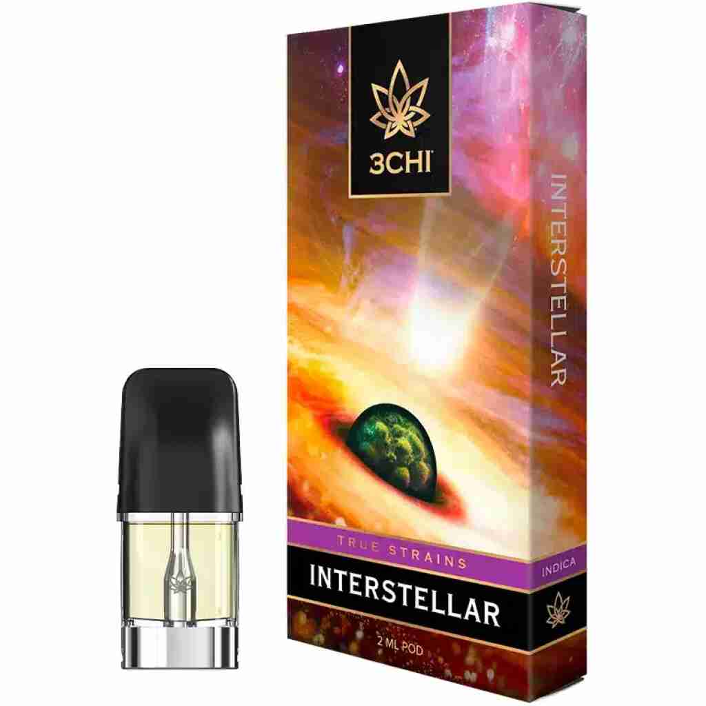 3CHI Premium True Strains Vape Pods 2g - Interstellar