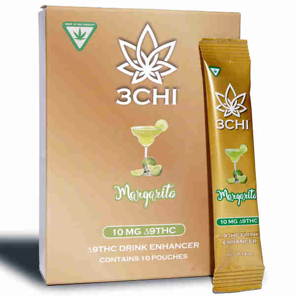 3CHI Delta-9 THC Flavored Drink Enhancer | 10-Pack is a flavorful drink enhancer infused with Delta-9 THC.