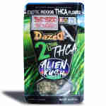 Dazed8 THC-A Exotic Indoor Flowers 2g alien kush strain flavor
