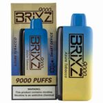 Brixz 9000 Puff Nicotine Disposable Vape - Azure Tobacco