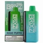 Brixz 9000 Puff Nicotine Disposable Vape - Clear 5%