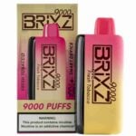 Brixz 9000 Puff Nicotine Disposable Vape - Fresh Tobacco