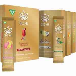 3CHI Delta-9 THC Flavored Drink Enhancer 10-Pack