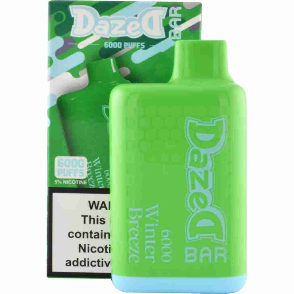 Dazed Bar 6000 Puff Disposable Nic Vape - Winter Breeze