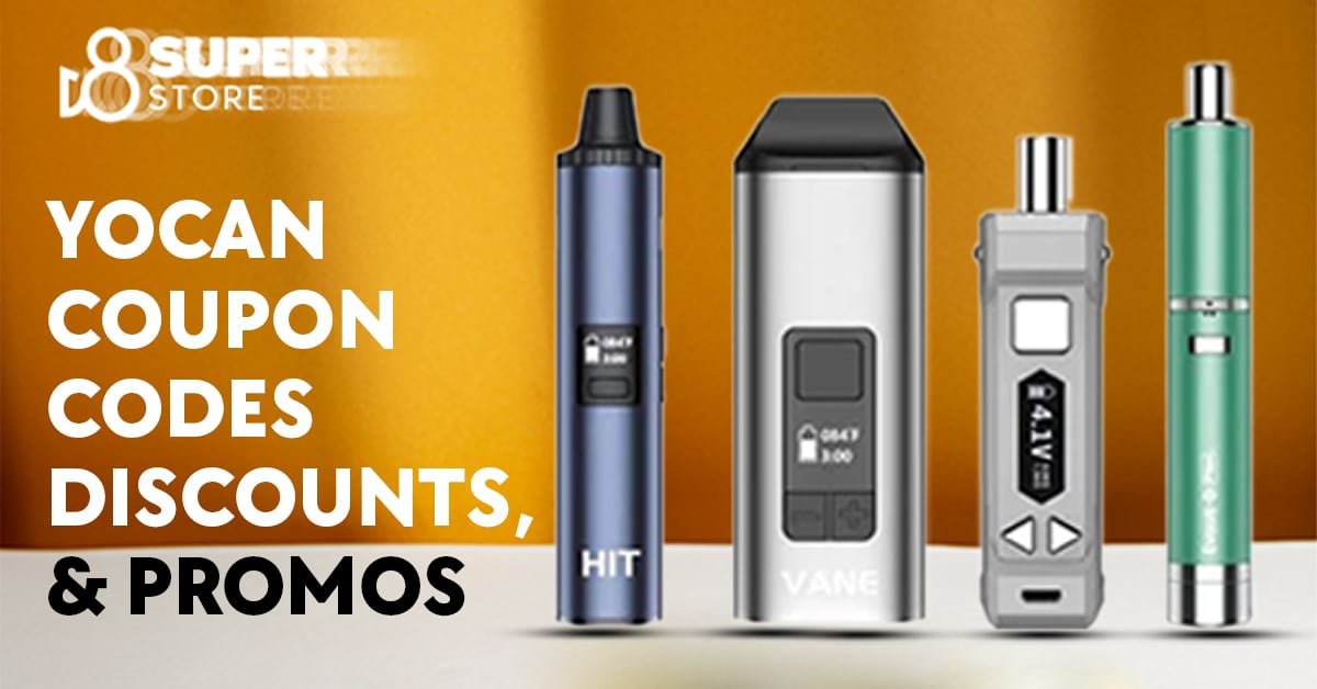 Yocan discounts & promos with coupon codes.
