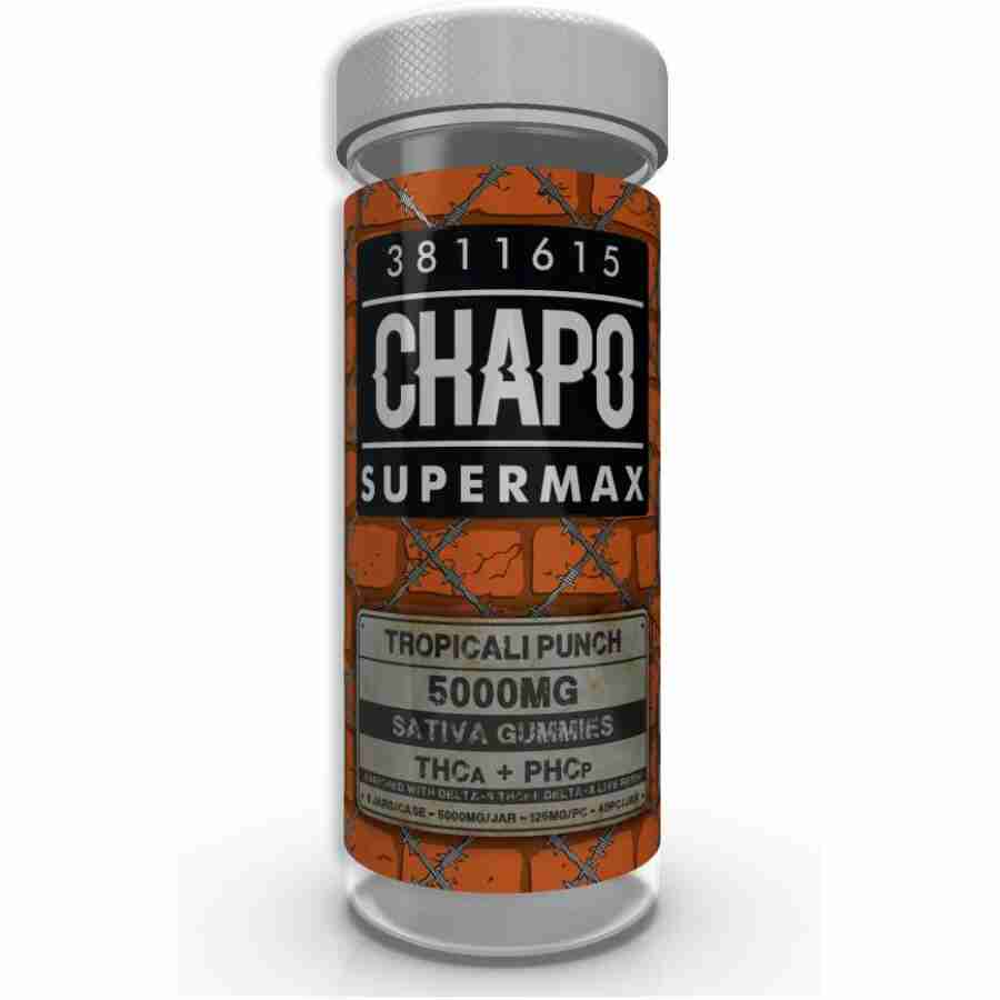 A bottle of Chapo Extrax Supermax Blend Duo Cartridges (2g) (Copy) on a white background.
