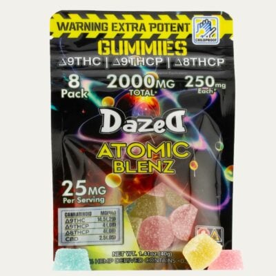 Dazed atomic bliss gummies.