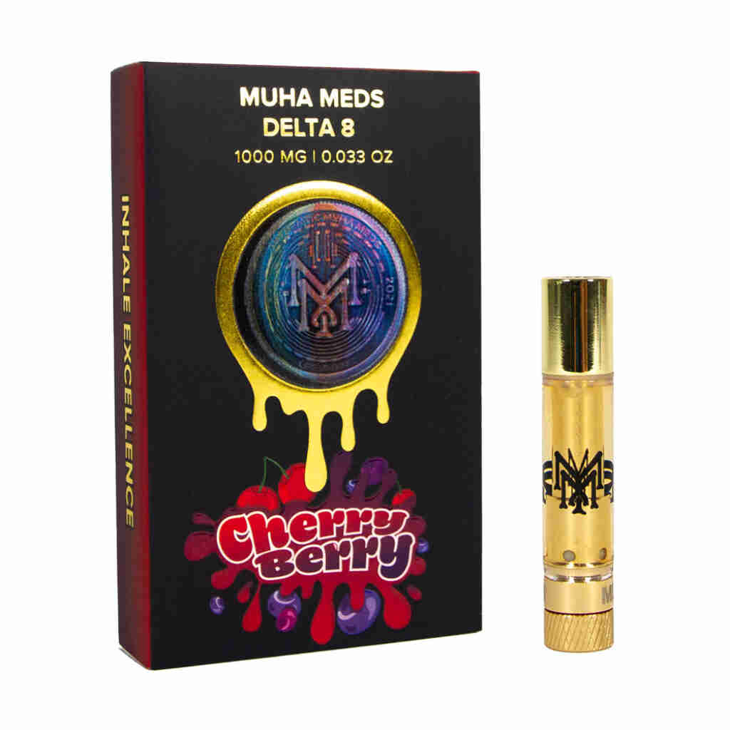 muha meds delta 8 cartridges cherry berry