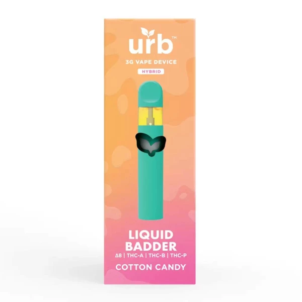 Urb Liquid Badder Disposables 3g - portable vaping devices.