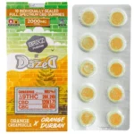 BRIXZ NYC PHARM Delta-9 THC Full Spectrum CBD Gummies 2000mg 10pc - Orange Durban