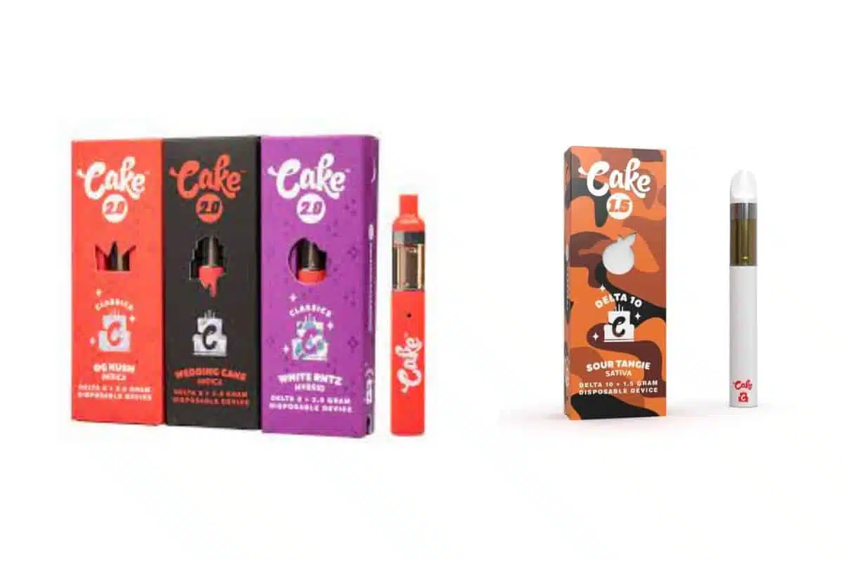 Cake disposable vape that can handle high temperature