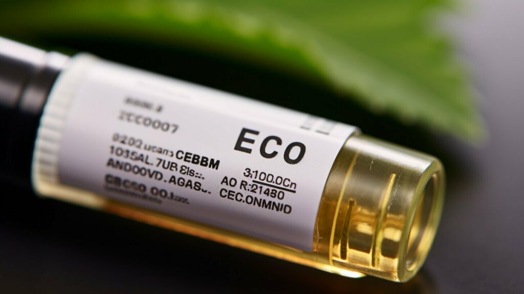 Esco Bars Vape THC Labeling