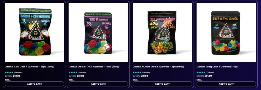 High quality delta 8 gummies for sale