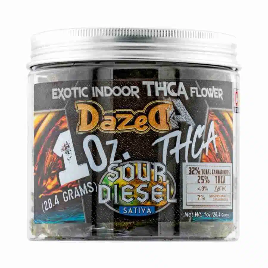 Dazed8 THC-A Premium Indoor Flowers 1oz.