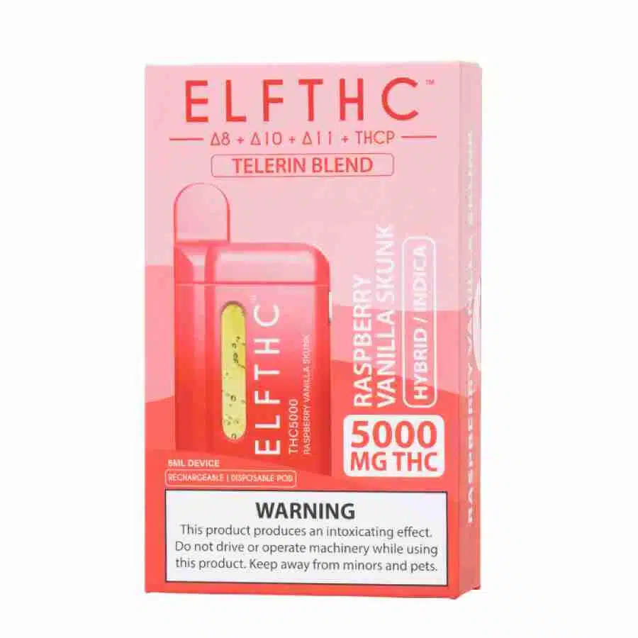 ELF THC Telerin Blend Disposables 5g - vaping experience.