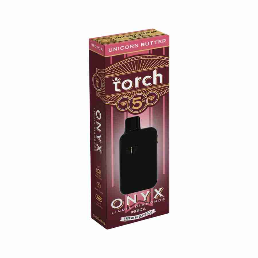 A box of the Torch Onyx Liquid Diamonds Disposable Vape | 5g.