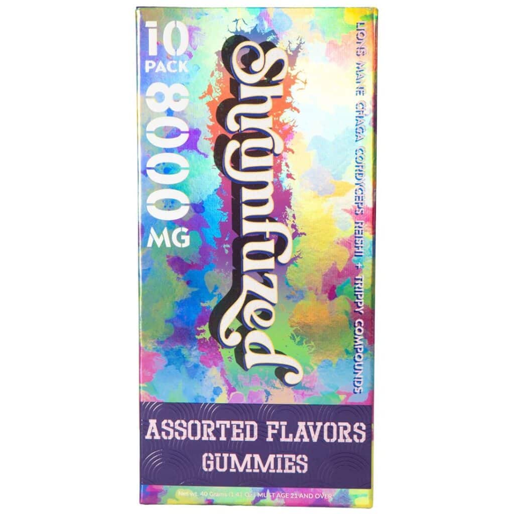 Shrumfuzed Nootropic Mushroom Gummies 10pc Assorted
