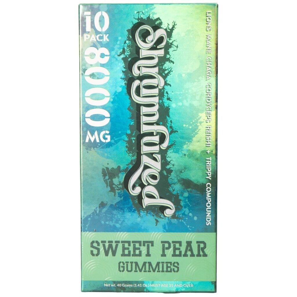 Shrumfuzed Nootropic Mushroom Gummies 10pc - Sweet Pear