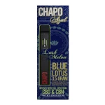 A Chapo Azul Blue Lotus Disposables 3.5g, neatly packaged in a box.